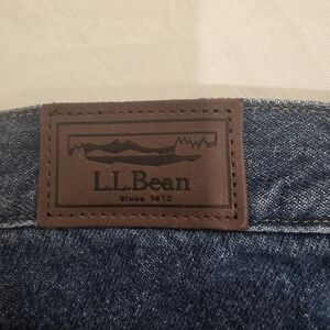 L.L.Bean Classic Denims Comfort Waist Blue Stone Wash Jeans Men W37 L30